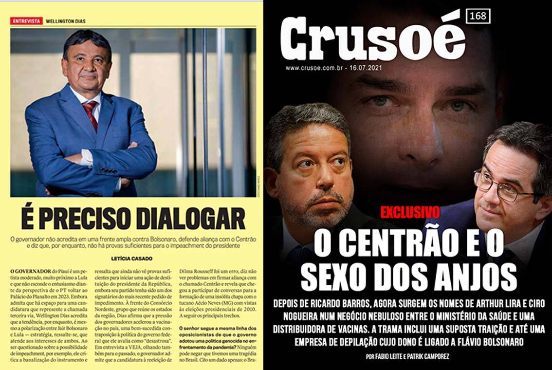 Ciro e Wellington são destaques em revistas nacionais por motivos diferentes